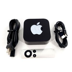 Apple TV (4th Generation) 64GB HD Media Streamer Black A1625 Tested & Works